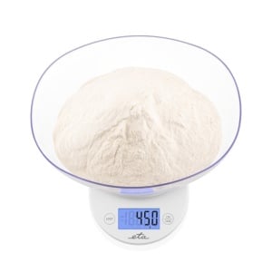 Cantar de bucatarie ETA Mari 5770 90000, 5 kg, precizie 1 gram, TARA, alb - Img 3