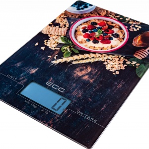 Cantar digital de bucatarie ECG KV 1021 berries, 10 Kg, functie TARA, precizie 1 g, LCD - Img 4