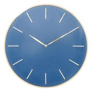 Ceas de perete Malibu albastru, 41cm - Img 1