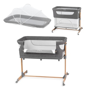 Co-sleeper Momi, Smart Bed 4 in 1 - Grey - Img 2