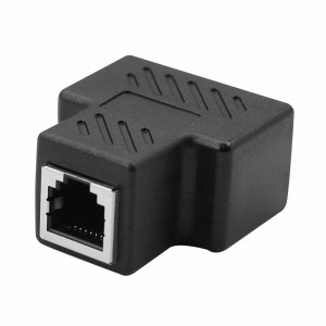 Conector Splitter RJ11SinLoon, plastic, negru, 39 x 33 x 20 x 18 mm - Img 6