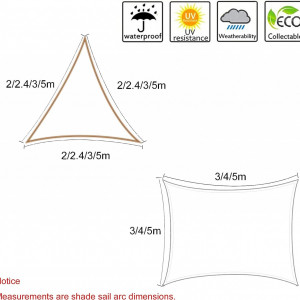Copertina AMSXNOO, poliester, bej, 3 x 3 x 3 cm 