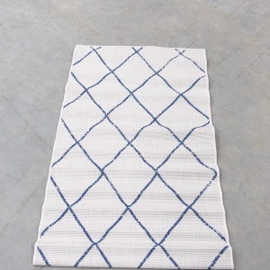 Covor Gala Lm, textil, alb/albastru, 120 x 170 cm - Img 4