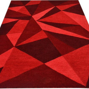 Covor Theko Exclusiv_GW, textil, rosu, 250 x 350 cm