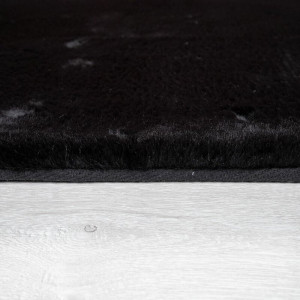 Covor Thrapst, negru, 60 x 90 cm - Img 3