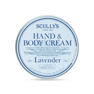 Cremă De Mâini Și Corp Scullys, Lavandă, 130 g