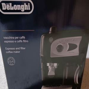 De'Longhi BCO 261B.1 espressor manual si cafetiera 2in1, 1750W, 15 bar, 10 cesti, sistem cappuccino, rezervoare detasabile, negru - Verificat A · Re-Bloom - Img 3