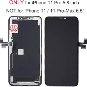 Ecran OLED pentru iPhone 11 Pro Tsiofo, cu kit de monatare, 5,8 inchi