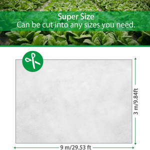 Folie de protectie impotriva inghetului pentru plante Zootop, alb, 3 x 9 m - Img 6