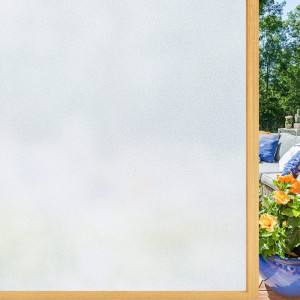 Folie pentru fereastra Lifetree, PVC, alb, 90 x 300 cm - Img 8