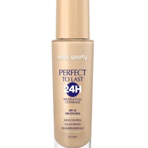 Fond de ten Miss Sporty Perfect to Last 24H 100 Ivory, 30 ml, Resigilat, Grad A