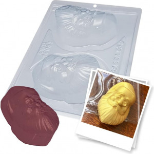 Forma pentru ciocolata BWB 10053, silicon/plastic, transparent, 18,5 x 24 cm