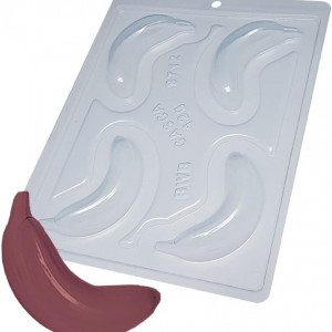 Forma pentru ciocolata BWB 9712, silicon/plastic, transparent, 18,5 x 24 cm