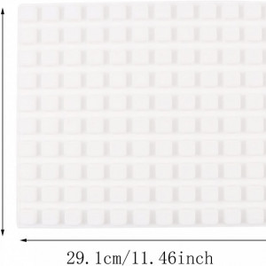 Forma pentru cuburi de gheata Yyuezhi, silicon, alb, 24,4 x 29,1 cm - Img 2