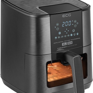 Friteuza cu aer cald ECG AF 5500 Crunchy, 5.5 L, 1350 W, control temperatura 80-200°C - Img 4