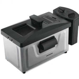 Friteuza Heinner HDF-1800SS, Putere 1800W, Capacitate 3L, Termostat reglabil, Timer, Inox - Img 3