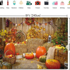 Fundal foto pentru Halloween RUINI, vinil, multicolor, 180 x 240 cm - Img 2