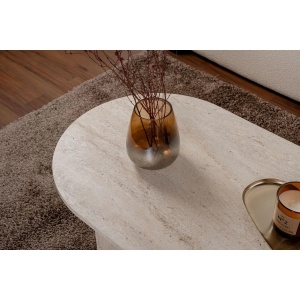 Hanah Home masuta de cafea 119x60x40 cm, PAL 18mm melaminat, travertin - Verificat A · Re-Bloom - Img 5