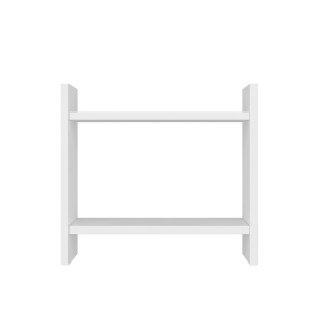 Hanah Home raft de bucatarie, PAL melaminat 100%, 34x30x10 cm, alb - Verificat A · Re-Bloom - Img 2
