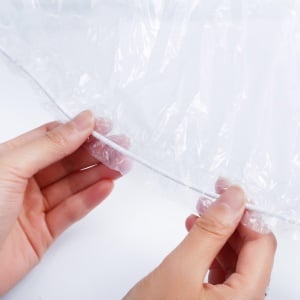 Husa cu banda elastica pentru masina TopSoon, plastic, transparent, 670 x 366 cm