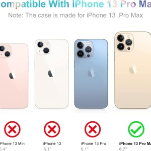 Husa de protectie cu snur pentru iPhone 13 Pro Max Imikoko, silicon/polipropilena, verde /albastru, 6,7 inchi