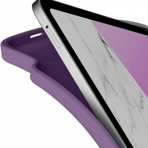 Husa de protectie pentru iPad PRO 2018/2020/2021 i-Blason, piele sintetica, alb/gri/violet, 11 inchi - Img 4