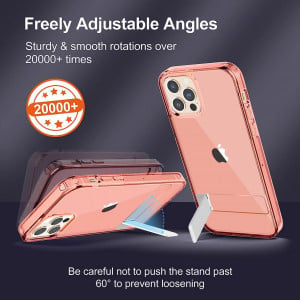 Husa de protectie pentru iPhone 12 Pro Max JETech, TPU, rose, 6,7 inchi