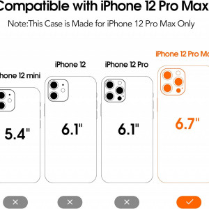Husa de protectie pentru iPhone 12 Pro Max Quikbee, silicon, albastru, 6,7 inchi - Img 7