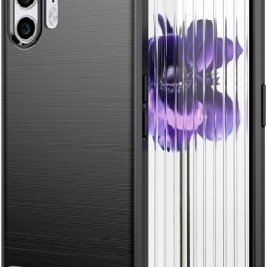 Husa de protectie pentru Nothing Phone 2 Effcotuo, TPU, negru, 6,7 inchi