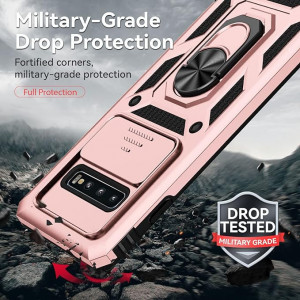 Husa de protectie pentru Samsung Galaxy S10, TPU, roz, 6.1