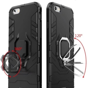 Husa de protectie pentru Xiaomi Redmi A1 Reekil, policarbonat, negru, 6,52 inchi