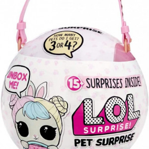 Jucarie Mega Ball LOL Pet Surprise, include 15 surprize, modele diferite - Img 4
