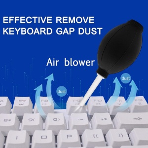Kit pentru curatarea tastaturii Aocii, nailon/plastic, multicolor, 17 piese