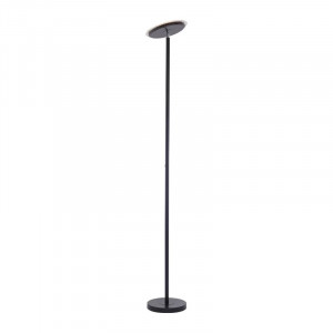 Lampadar Rymann, metal, negru, 22 W, 181 x 30 cm 