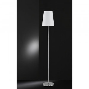 Lampadar Sheryl, argintiu/alb, 150 x 25 x 25 cm, 60w - Img 5
