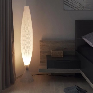 Lampadar Tagwerk Diamant 3D Print 1XE27 Transparent