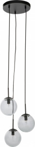 Lustra tip pendul Edie, metal/sticla, 30 x 30 x 15 cm - Img 4