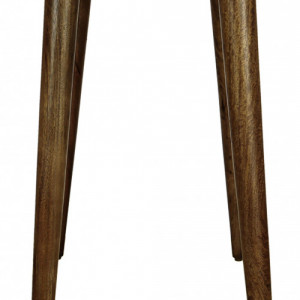Masa tip consola Oscar, lemn masiv de mango, 110 x 74 x 40 cm - Img 6
