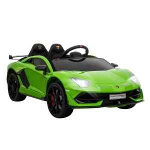 Masina electrica copii Re-Bloom Lamborghini Aventador, 12V 2x35W, PP/metal, 123x66.5x45.5 cm, telecomanda, 3-5 km/h, autonomie 45 min, varsta 3-8 ani, 25 kg - Verificat A · Re-Bloom