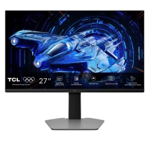 Monitor Gaming QD-Mini LED TCL 27G64, 27", QHD (2560x1440), 180Hz, 1ms GTG, AMD FreeSync™ Premium, G-Sync™ Compatible, HDR600, 2x HDMI, Display Port, Jack, Pivot, negru/gri - Img 5