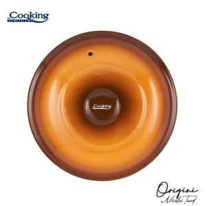 Oala ceramica cu capac Cooking by Heinner - Origini Chef Nicolai Tand, 14.5 x 16 cm, 3 L - Img 6