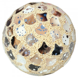 Obiect decorativ Balls, galben - Img 2