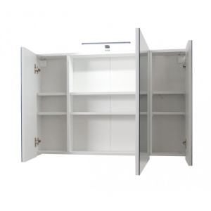 Oglinda baie cu dulap Celine, 100x14.5x68 cm - Img 3