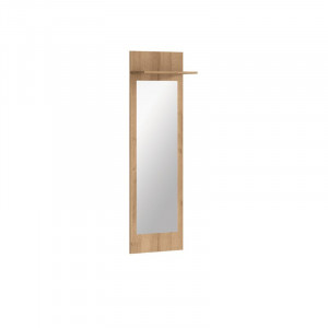 Oglinda de perete Albertine, maro, 148 x 45 x 21,5 cm - Img 1