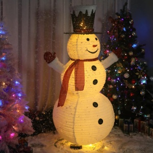 Om de zapada Style On Fleek, LED, plastic/metal, alb/rosu/negru, 89 x 180 cm - Img 3