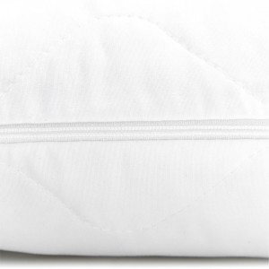 Perna din microfibra Sia, alb, 45 x 45 cm - Img 4