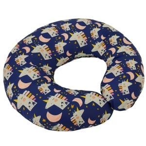 Perna pentru alaptare, 100% Bumbac, 60X60 cm, Eko - Navy - Img 4