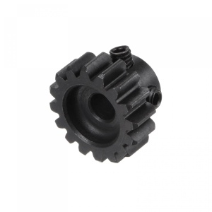 Pinion Sourcing Map, fonta, negru, 19 x 13 x 11 mm