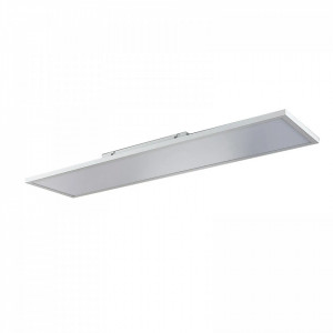 Plafoniera Brenda, LED, RGB, aluminiu/plastic, alb, 119,5 x 29,5 x 5,5 cm - Img 1