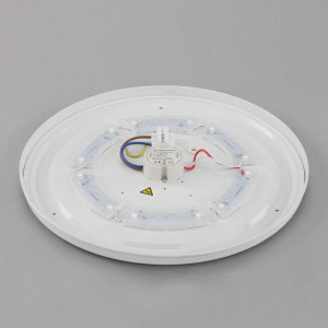 Plafoniera Franka, LED, tesatura/plastic/metal, alb, 14 x 42 cm - Img 3